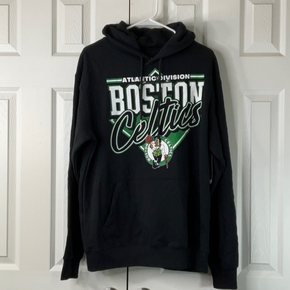 NBA Men’s Boston Celtics Black Color Pullover Hoodie Size M - Picture 3 of 8